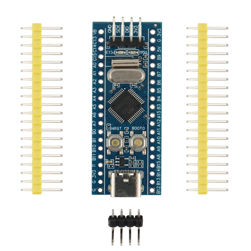 STM32F103C8T6 ARM STM32 Minimum Development Board Module For Arduino Diy Kit CH32F103C8T6, Type-C