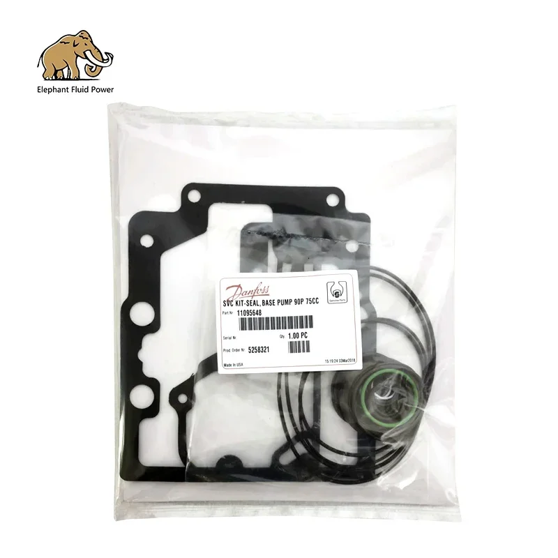 Hydraulic Piston Pump Parts Sealing  Kits Sauer 90R180