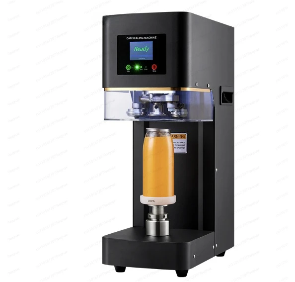 

Automatic can sealing machine Commercial milk tea shop Beer intelligent can sealing machine Cover packaging machine