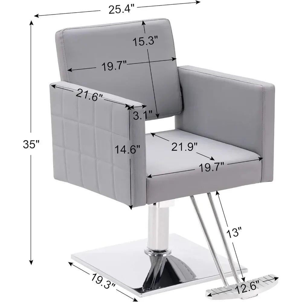 Classic Styling Salon Chair for Hair Stylist Hydraulic Barber Chair Beauty Spa Equipment