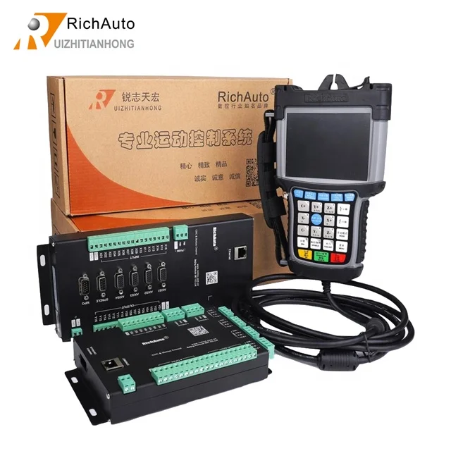 Beijing Richauto B55 Furniture Carving Cnc Router Machine for Wood Router Control System Cnc Motion Controller