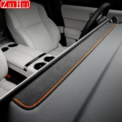 For Lixiang Li L6 L7 L8 L9 Car Styling Behind Screen Decorative Stickers Suede Dashboard Sticker Auto Modified Accessories