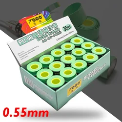 30 unidades de cinturón ultrafino antideslizante de 0,55mm que absorbe el sudor, overgrips para raqueta de tenis y bádminton, cuerda para saltar, caña de pescar, cintas de agarre envueltas