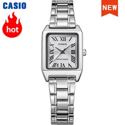 Casio watch for women top brand luxury set 30m Waterproof Quartz ladies watch Tonneau shape Stainless Ste reloj mujer LTP-V007D-