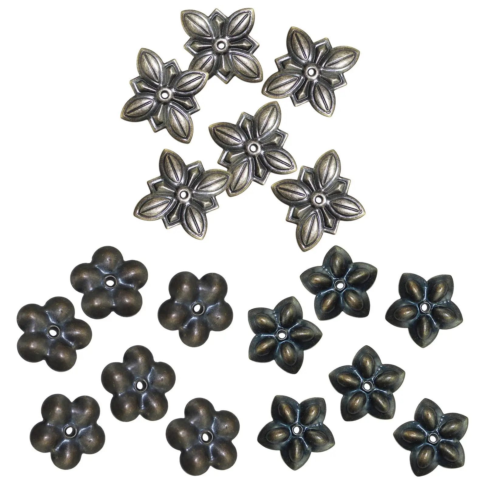 100 Pieces Decorative Upholstery Tacks, Furniture Nails Durable Door Studs for