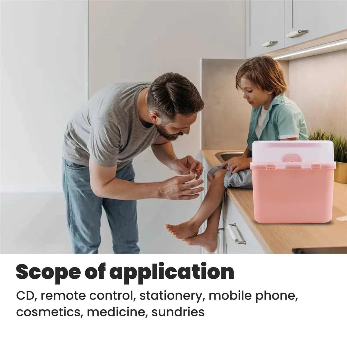 Aufbewahrungsbox für Kinder, Haarschmuck, Aufbewahrungsbox für Mädchen, Gummiband, Kopfschmuck, Desktop-Finish, Dressing, Schmucketui (Mini)