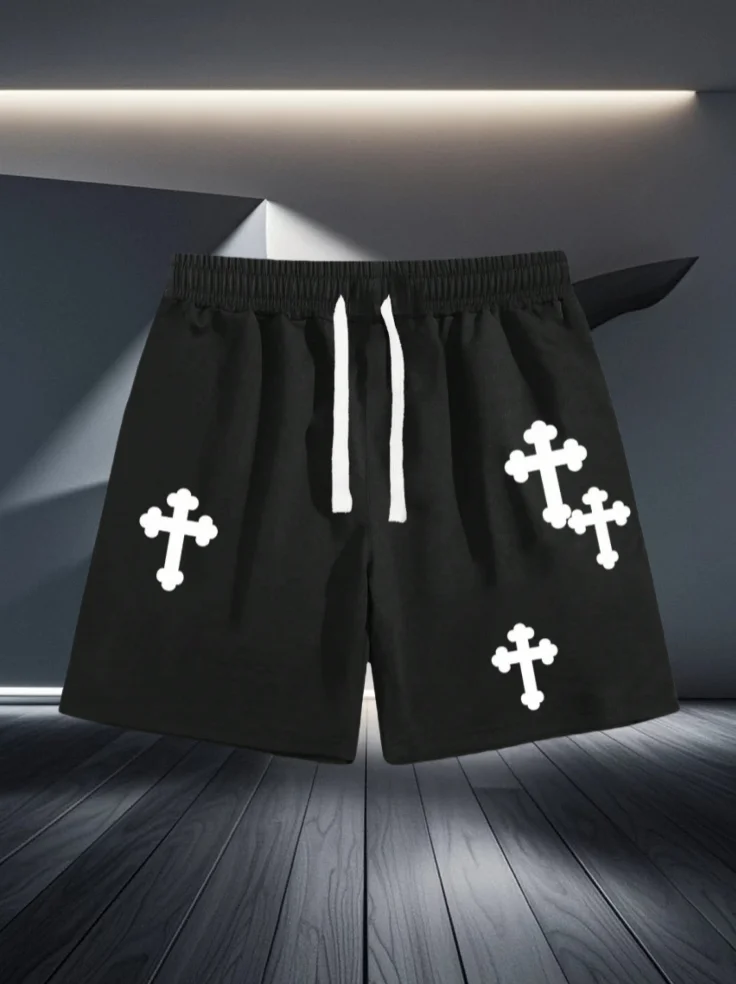 

Летние популярные шорты с 3D принтом, быстросохнущие, впитывающие пот, спортивные шорты для пляжного отдыха, новинка 2025 года, модные уличные мото