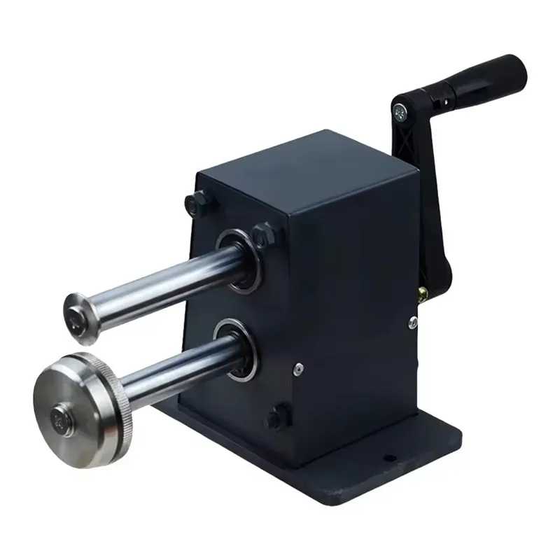 

Heavy Duty Sole Cutter For Shoemaking, 304 Stainless Steel Manual Crank Tool, Cuts Leather/Rubber Up To 8mm Thick