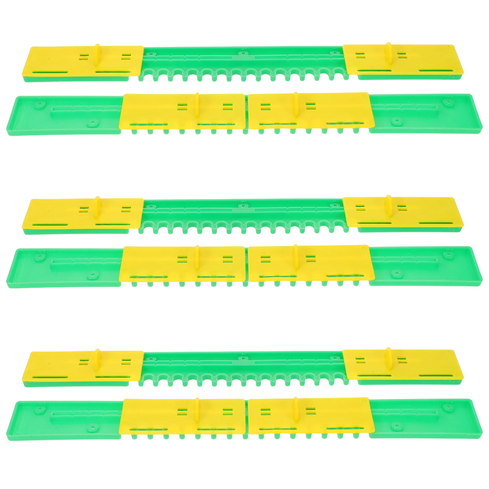 

6Pcs Beehive Entrance Reducer 37Cm ABS Material Beekeeping Tool Ventilation Control Protection Honey Bee Accessory