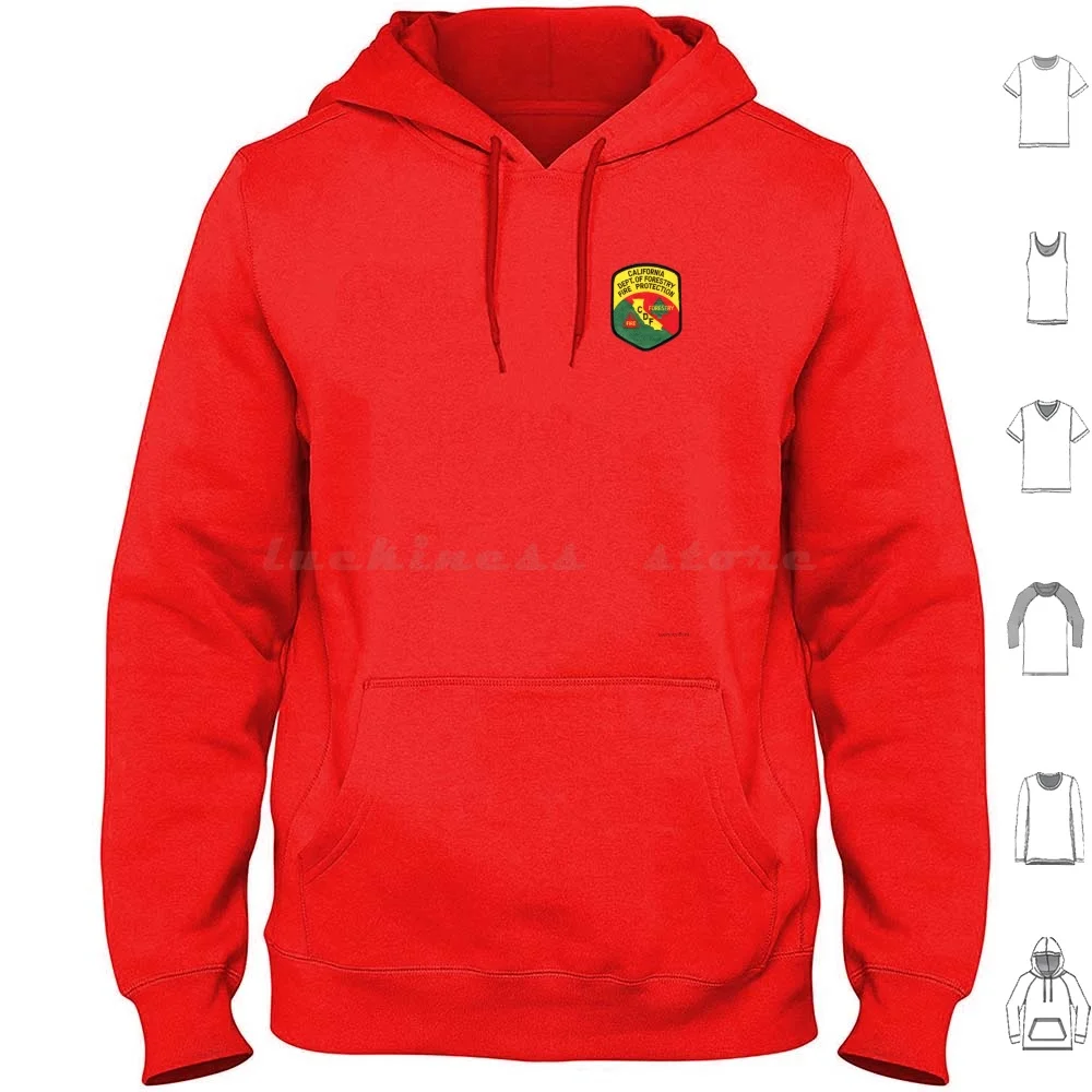 California Forestry Hoodies Long Sleeve California Department Forestry Fire Cdf Fireman Fighter Firefighter