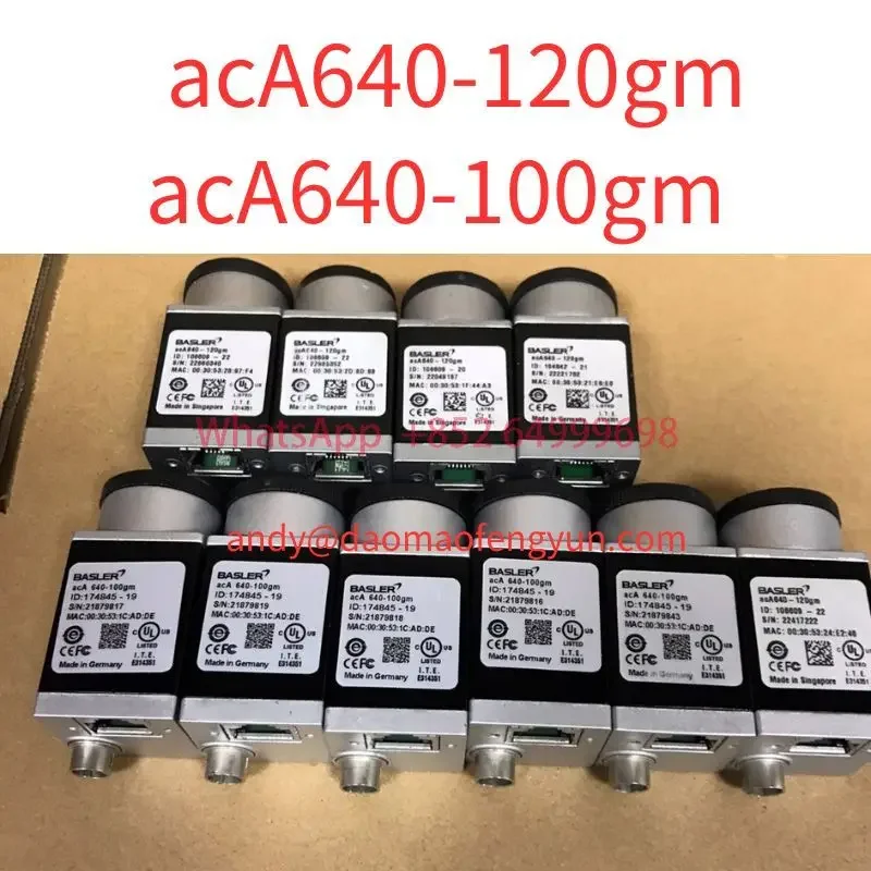 Second-hand Industrial camera acA640-120gm acA640-100gm