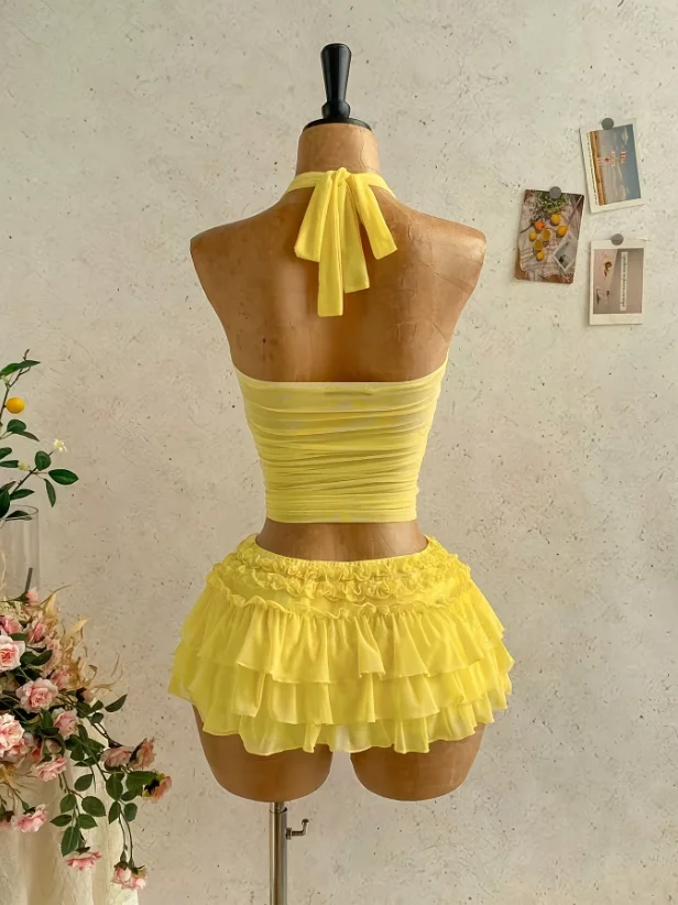 Skirt Set for Women Vacation N - Summer Vacation Clothing Women 评论和价格
