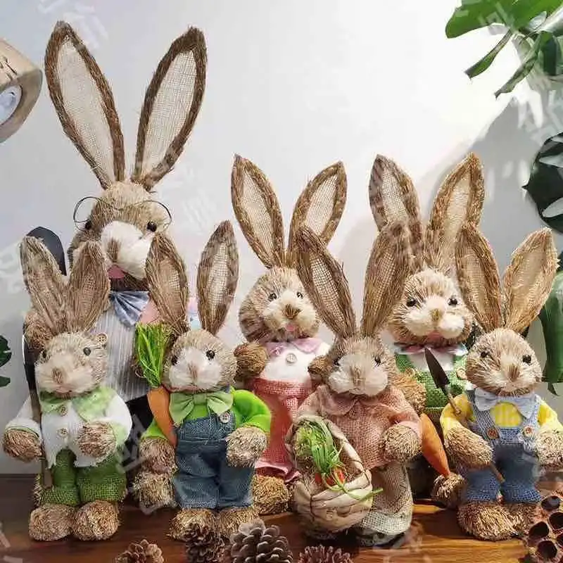 

Handmade Crafts Home Garden Style Vintage Gift Easter Festival Decoration for Party and Holiday DIY