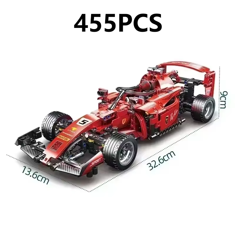 Technical F1 W14 E 455/1432/1642Pcs Replica Race Car Model Building Kit F1 MOC Sport Car Birthday Gift for Adult Collectible Toy