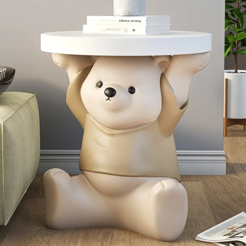 Vibrant Bear Floor Ornament Ideal Decor Near The TV Cabinet Home Decoration Accessories As A Bedside Table Tisch Sedentary