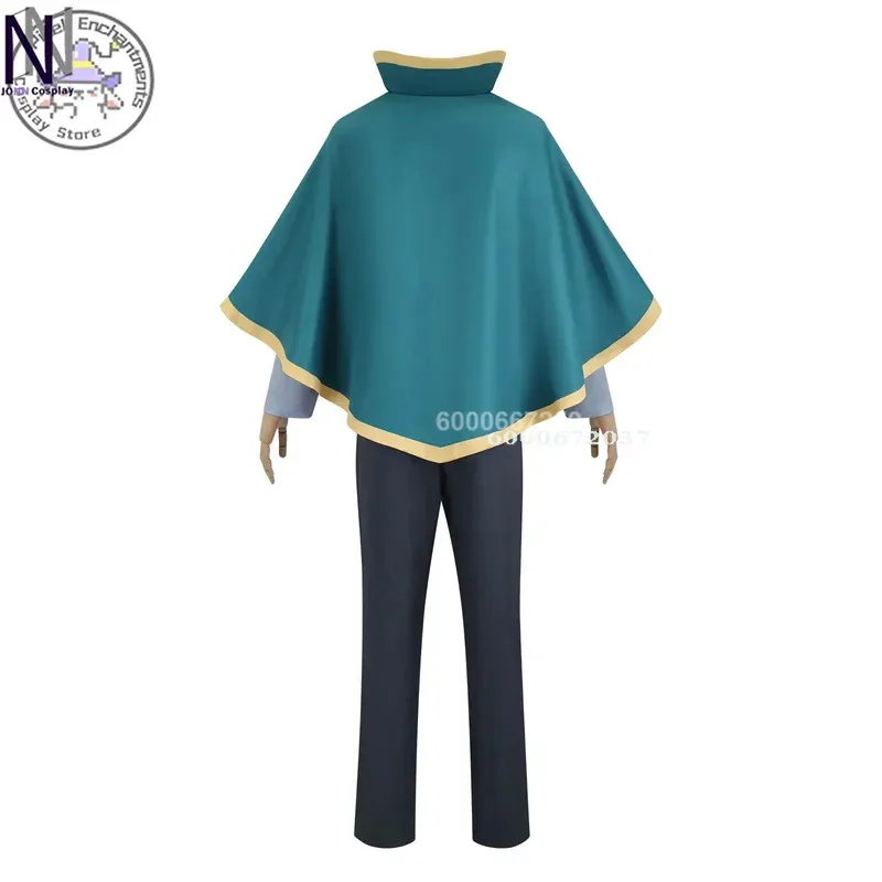 

CyAnime KonoSuba: Божье благословение в этом чудесном мире Сато Казума Косплей Костюм Мужской плащ Хэллоуин Карнавал Ролевая игра