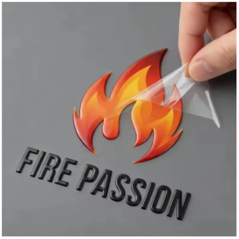 Custom Sticker Personalized Logo Custom Stickers 3D Transfer Stickers Wedding Labels UV DTF Customized Waterproof Company Brand