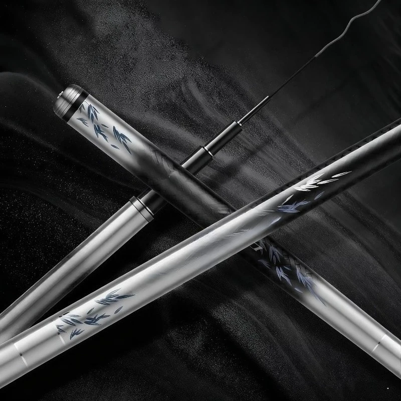 high-tone freshwater ultra-light carbon fiber fishing rod with technology, ultra-hard and telescopic