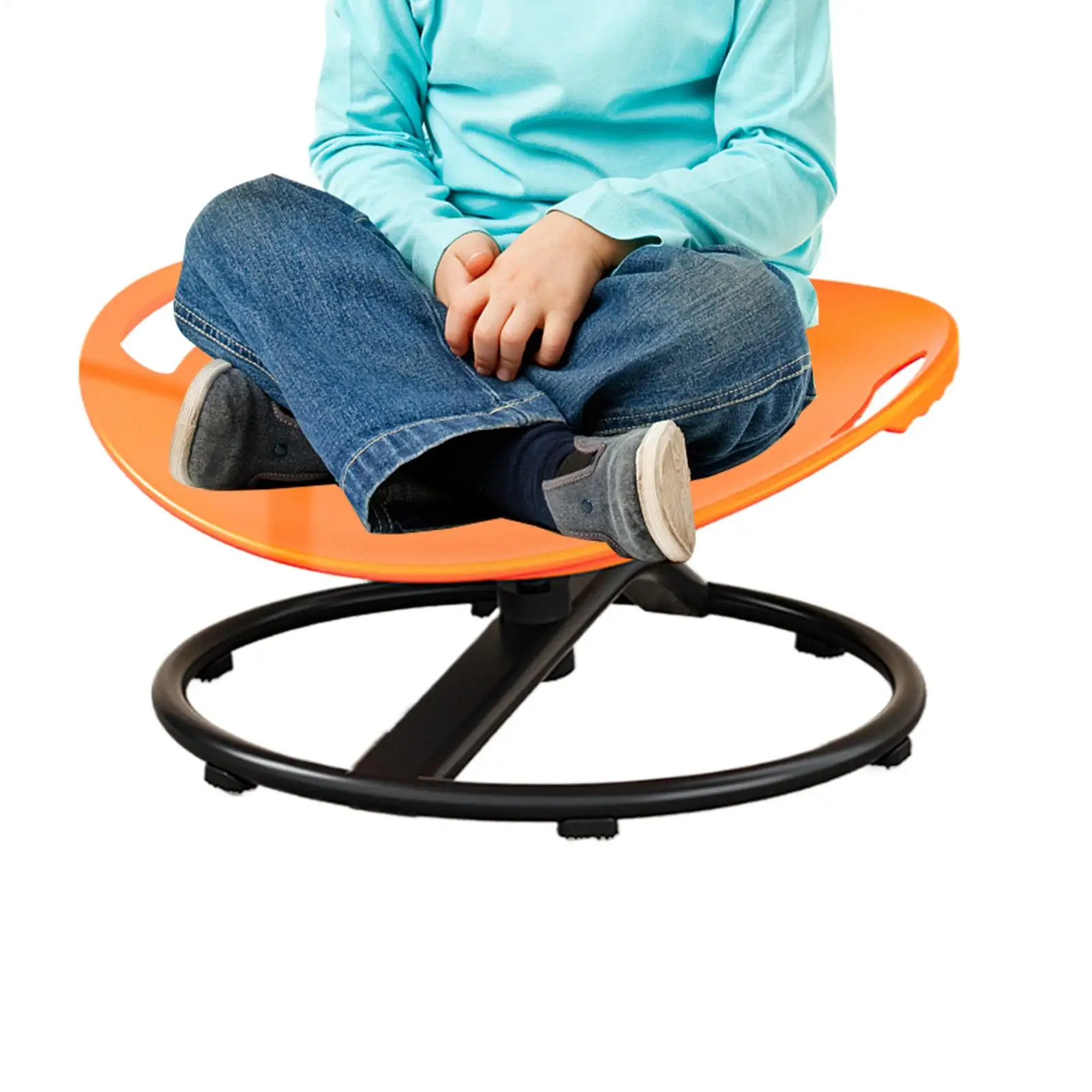 

Детский сенсорный вращающийся стул, детское балансовое вращающееся сиденье, успокаивающий вращающийся стул для дома и улицы, игровой комнаты, классной комнаты, школы