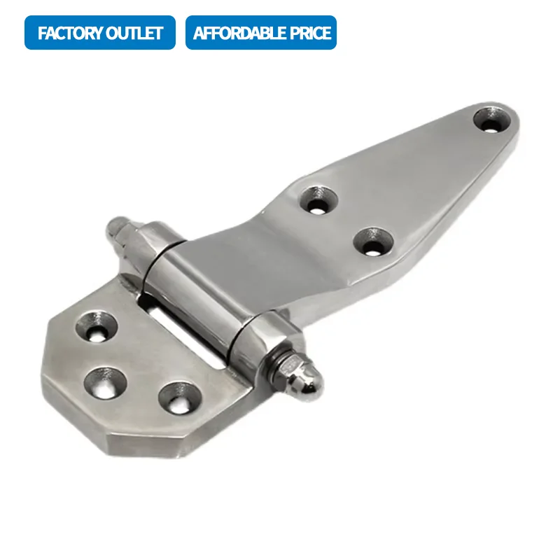 

(2 Pieces) Oven Steamer Cold Storage Door Steam Cabinet 304 Stainless Steel Hinge Industrial Equipment Box Hardware Components