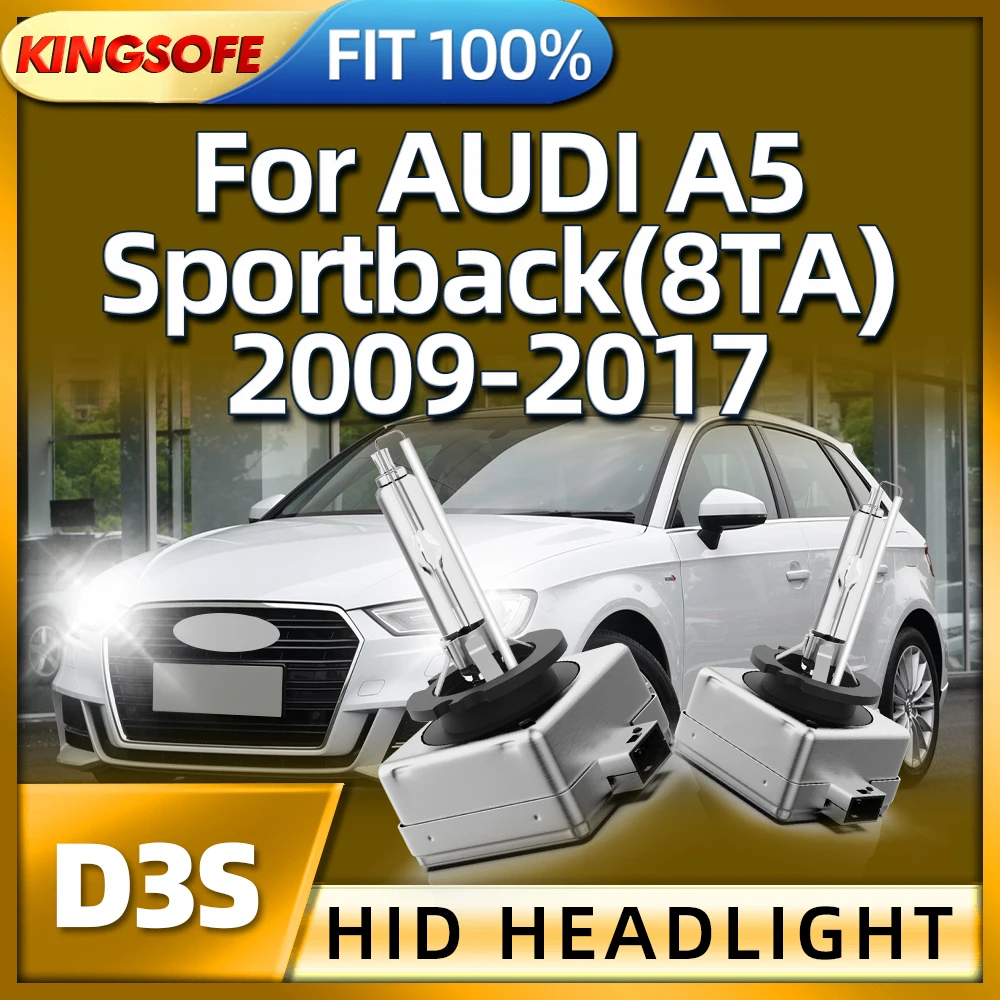 

Roadsun 2X 6000K D3S Car Xenon HID Bulb Headlight For AUDI A5 Sportback 8TA 2009 2010 2011 2012 2013 2014 2015 2016 2017