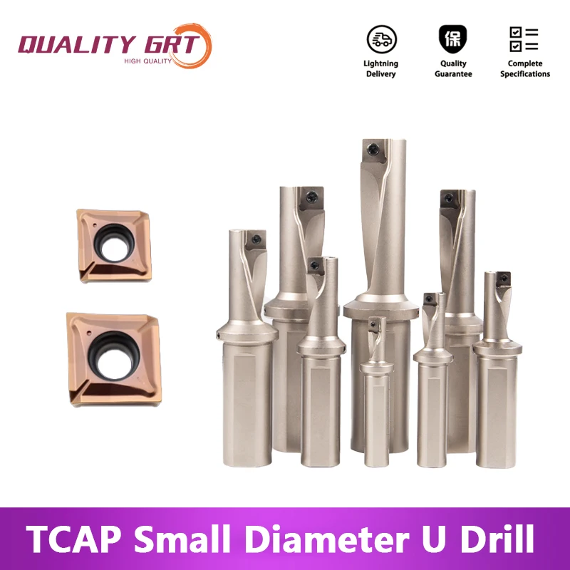 

TCAP U Drill 2.25D 3.25D XCMT QCMT inserts Multi-function Drill Small Hole Fast Drill Single Insert Turning Tools Bar Hot sell