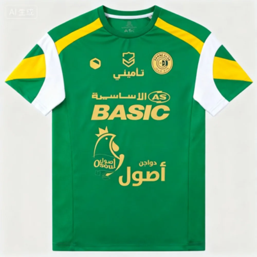 صيف جديد وصول نمط Damac FC بعيدا جيرسي ، الرجال والنساء الرياضة الراحة تي شيرت ، ممارسة اليومية ثلاثية الأبعاد موضة تي شيرت