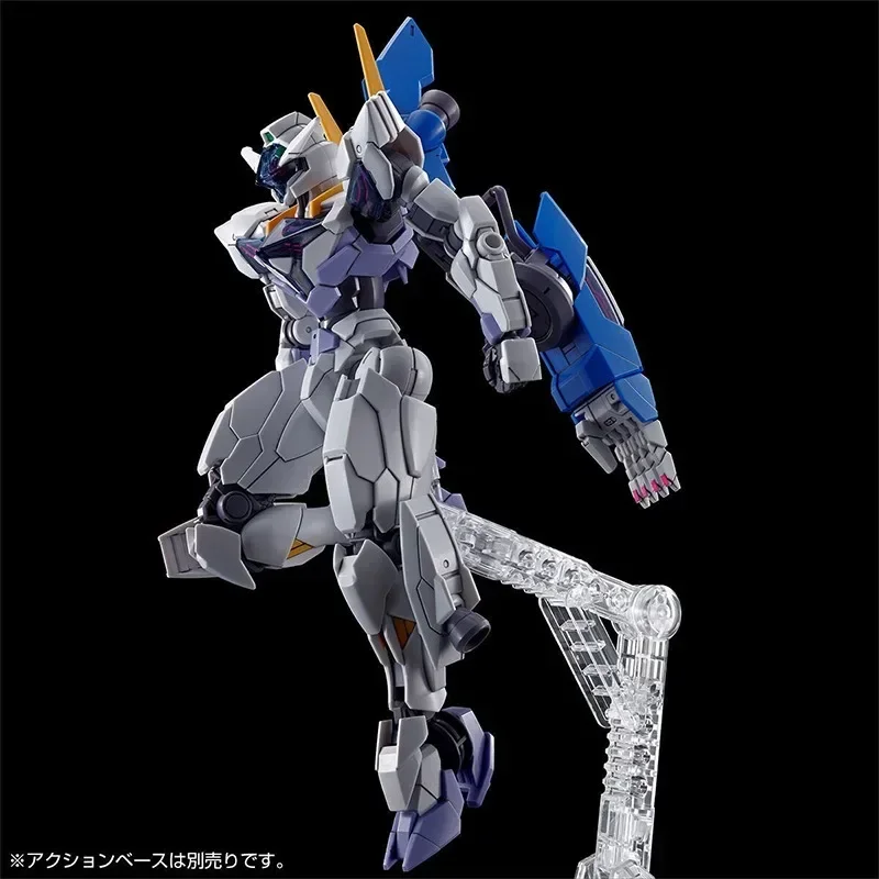 In Stock Original Bandai อะนิเมะ GUNDAM LFRITH JIU HG 1/144 อะนิเมะ Action Figure PVC สะสมประกอบของเล่นของขวัญ