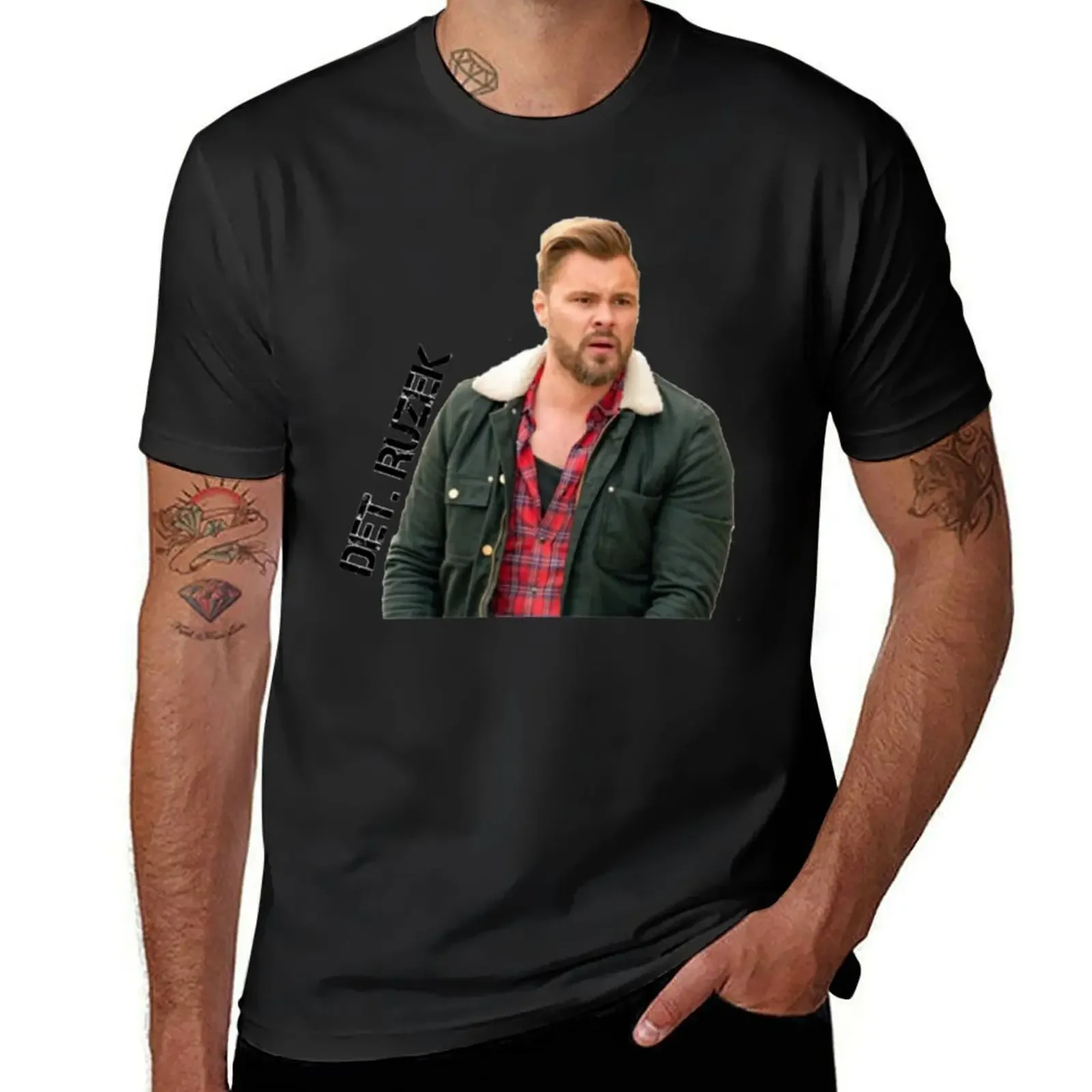 

Adam Ruzek T-Shirt custom t shirt street wear funny gifts Luxury man tee shirts for men
