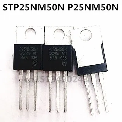 Original New 5pcs/ STP25NM50N P25NM50N  TO-220 500V 25A