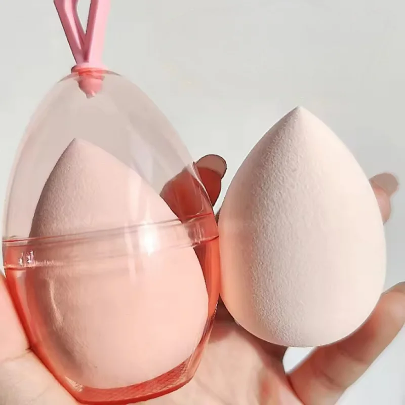 Esponja de maquiagem gota de água profissional não-látex liquidificador cosmético para base líquida corretivo bb creme beleza ovo puff ferramentas