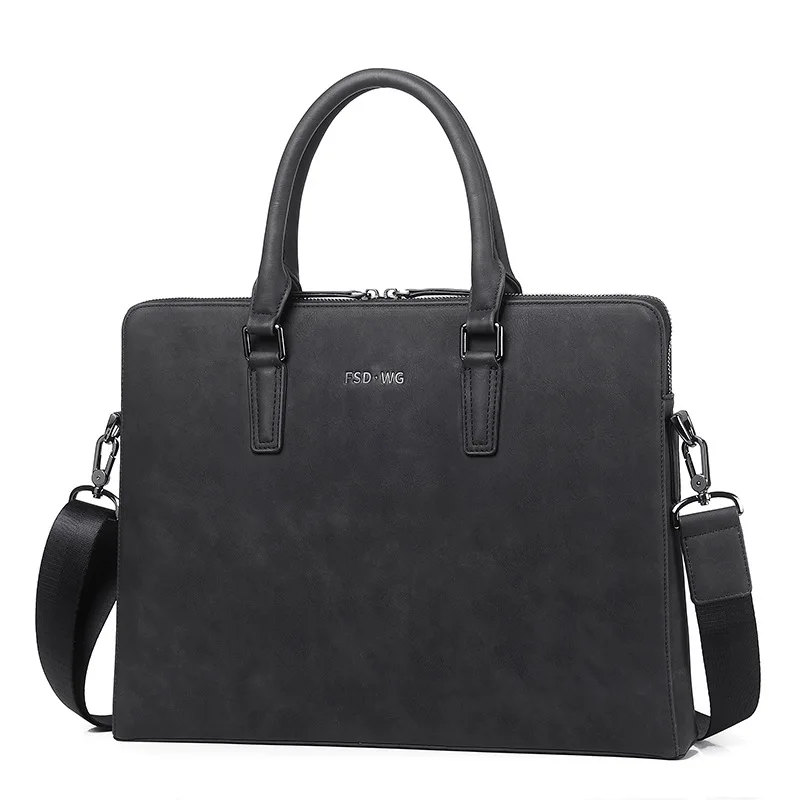 Handbag Horizontal Business Luxury Genuine Men's Casual Crossbody Briefcase Leather Bags Messenger Bag Leather Men Brief Case