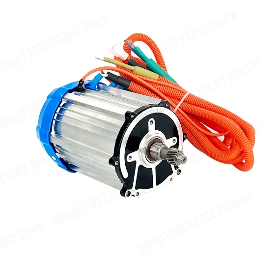 Electric Tricycle Motor 2000w Modified Hill Climbing High-power Pure Copper Wire DC Brushless Motor 48v60v