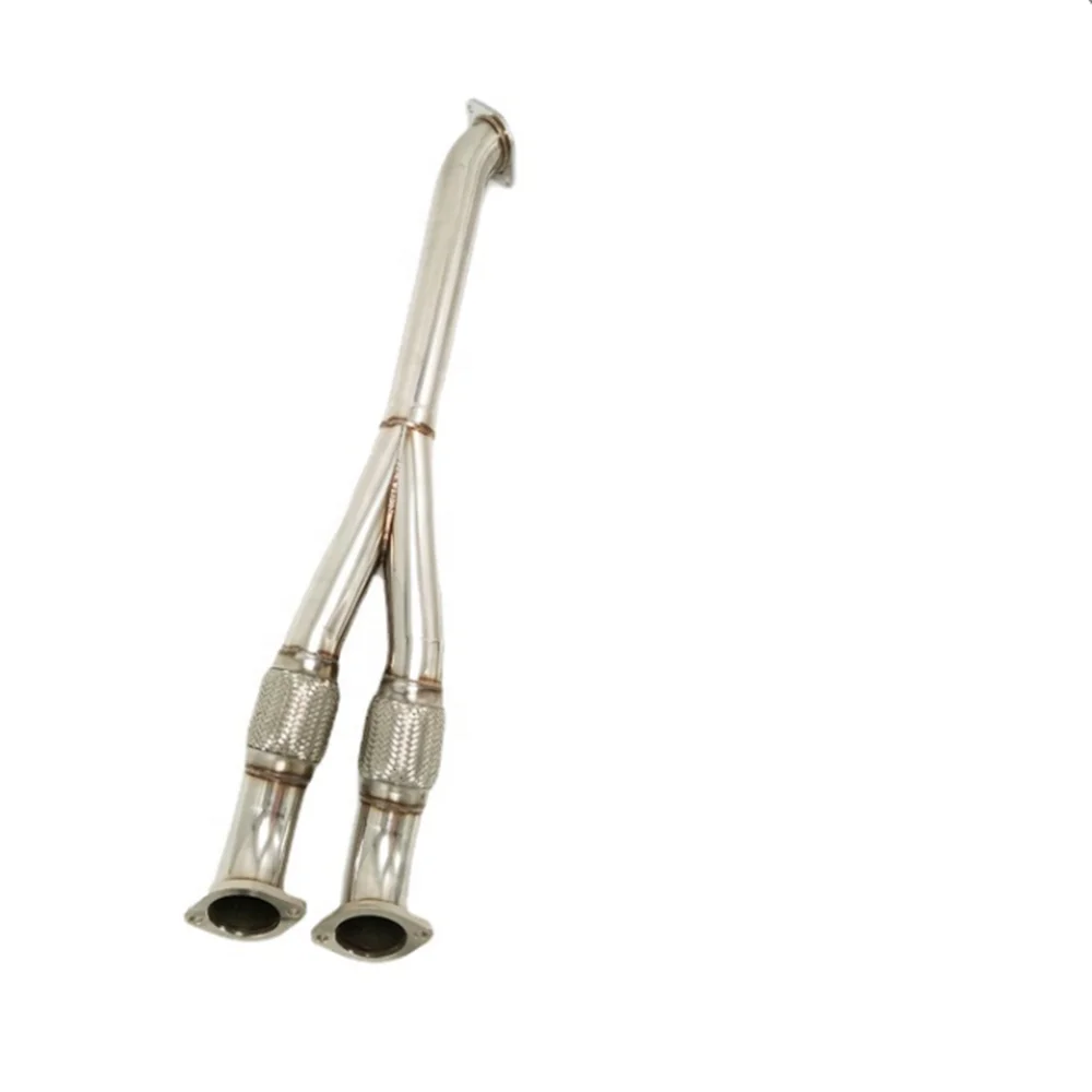 العلامة التجارية الجديدة سيارة تعديل الفولاذ المقاوم للصدأ ماسورة العادم ل 04-15 نيسان GTR R35 VR38DETT 2D 3.8T دعم إنتاج العينات و Cros