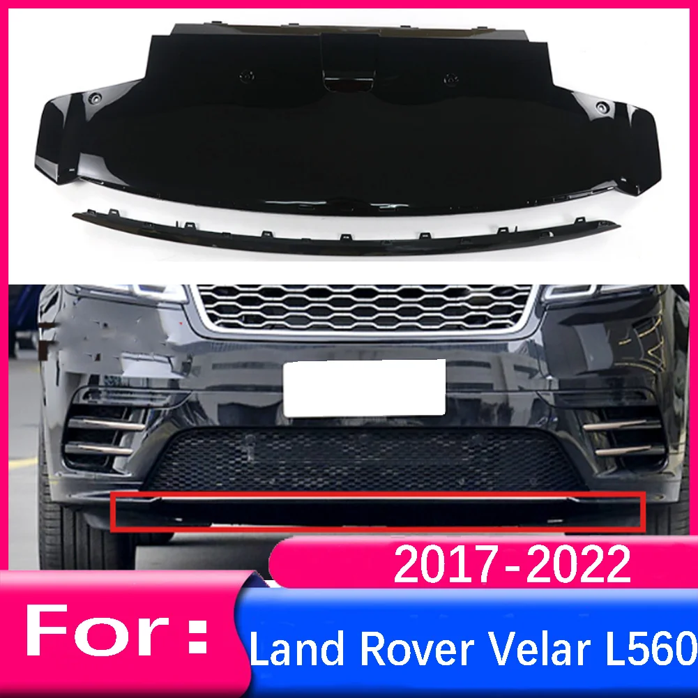 

Car Front Bumper Trailer Cover Lower Guard Plate Trim strip For Land Rover Range Rover Velar L560 2017 2018 2019 2020 2021 2022+