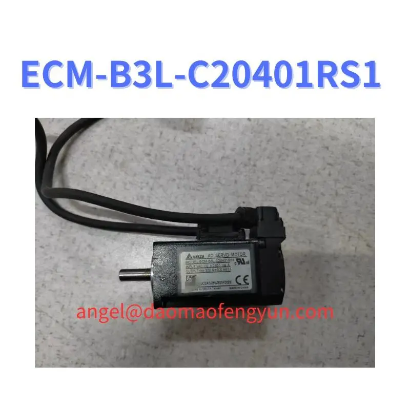 ECM-B3L-C20401RS1 Used servo motor  100W test function OK