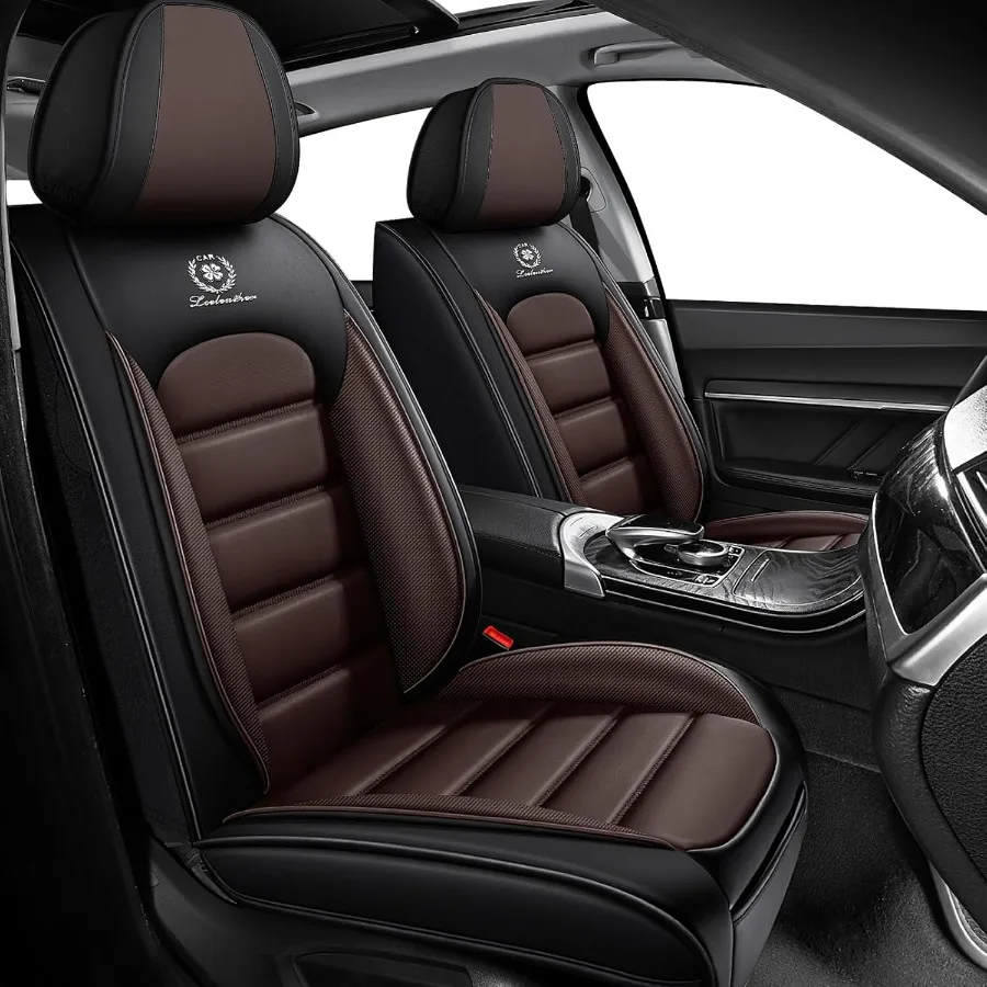 المجموعة الأمامية أغطية مقاعد السيارة لبونتياك GTO 20042006 مقاوم للماء مقاومة للبقع قسط حماة مقاعد جلد نابا مع التخزين