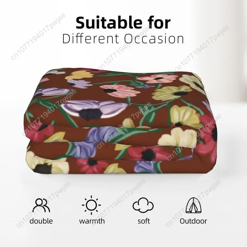 بطانية البيانو من إيراس تور، بطانية للنساء والرجال، بطانية دافئة ناعمة ومريحة، بطانيات مخصصة للغرفة مكيفة الهواء #4