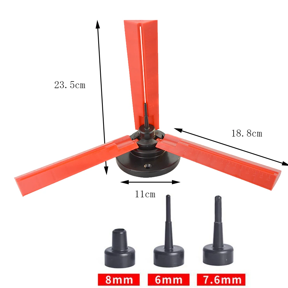 Cylindric Archery Arrow Fletching Jig Essential Tool for Vanes Fletches Stick Shaft Arrow Fletching Assembly Precision