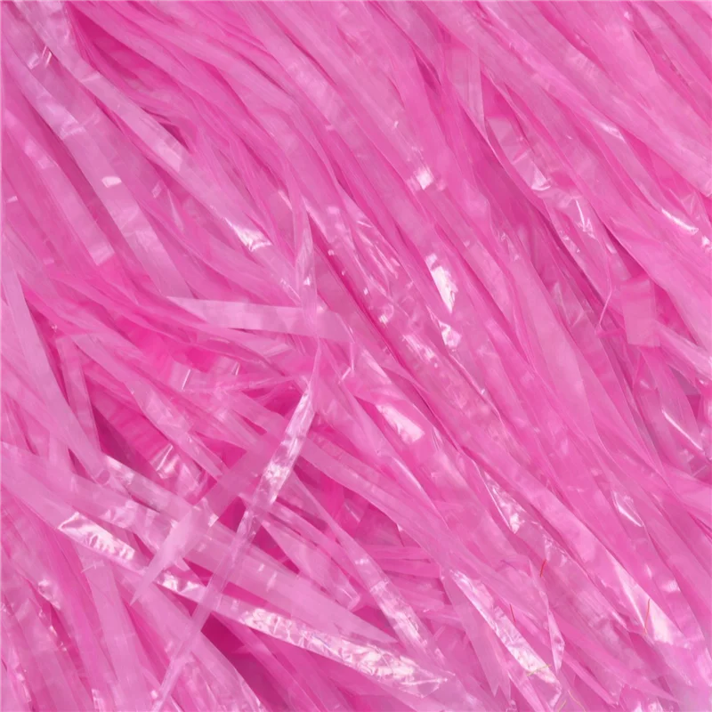 ASDS-6X Conjunto Rosa Crianças Saia de Erva Havaiana Hula Luau Party