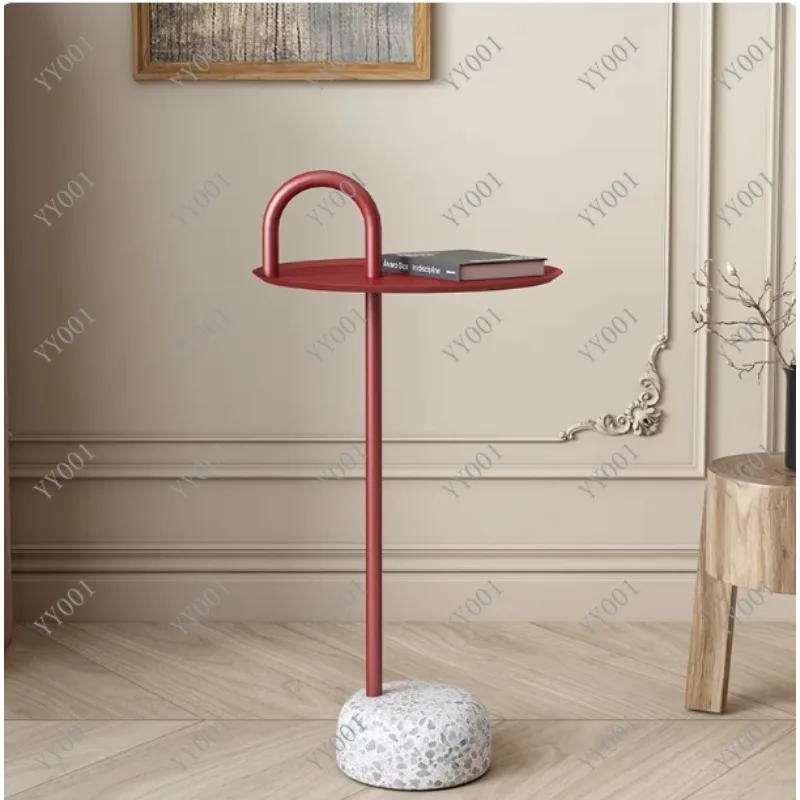 

Современный приставной столик из терраццо, минималистичная тумбочка, журнальный столик для домашней мебели