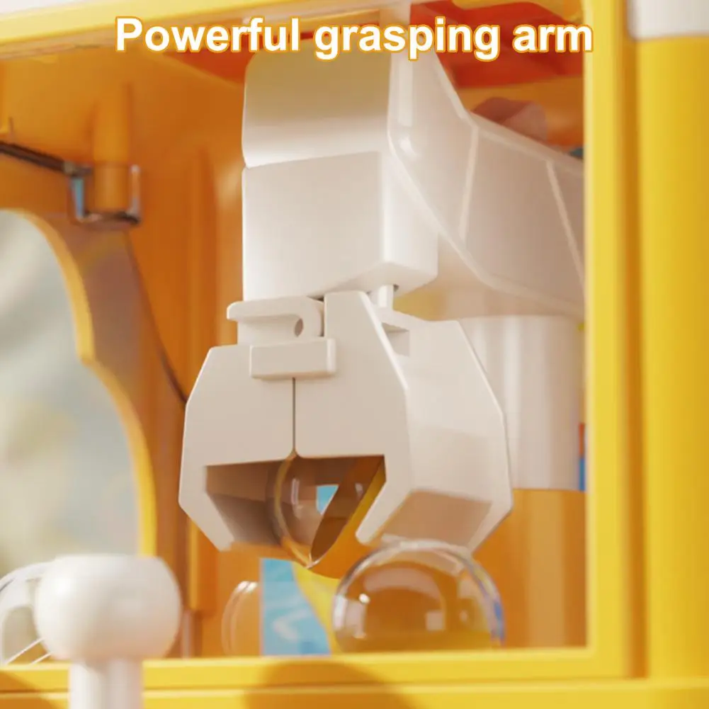 

Mini Claw Machine for Kids Fun Kids Claw Machine Toy with Dinosaur Duck for Parent-child Puzzle Ball Catching Game Console Ball