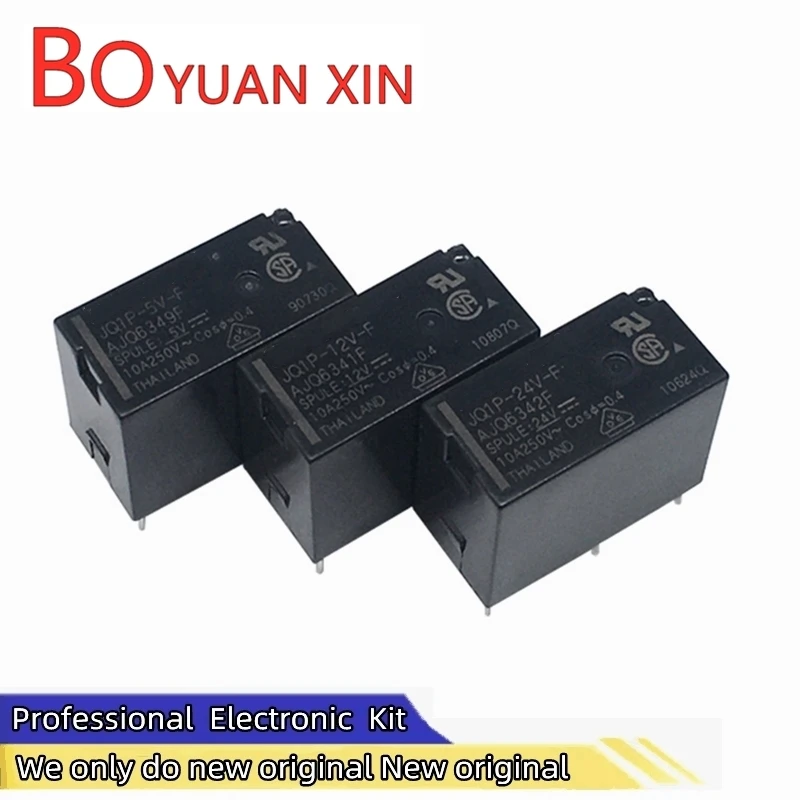 New original Power relay JQ1P-12V-F JQ1P-5V-F JQ1P-24V-F 5pin AJQ6341F electromagnetic relay