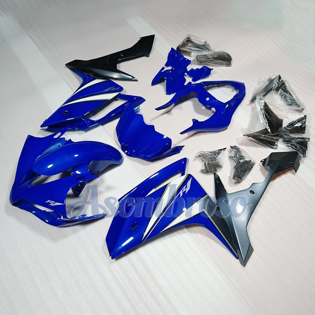 Kit carena completa blu brillante adatto per YAMAHA YZFR1 2007 2008 yzf r1 07 08 Carene moto Carrozzeria