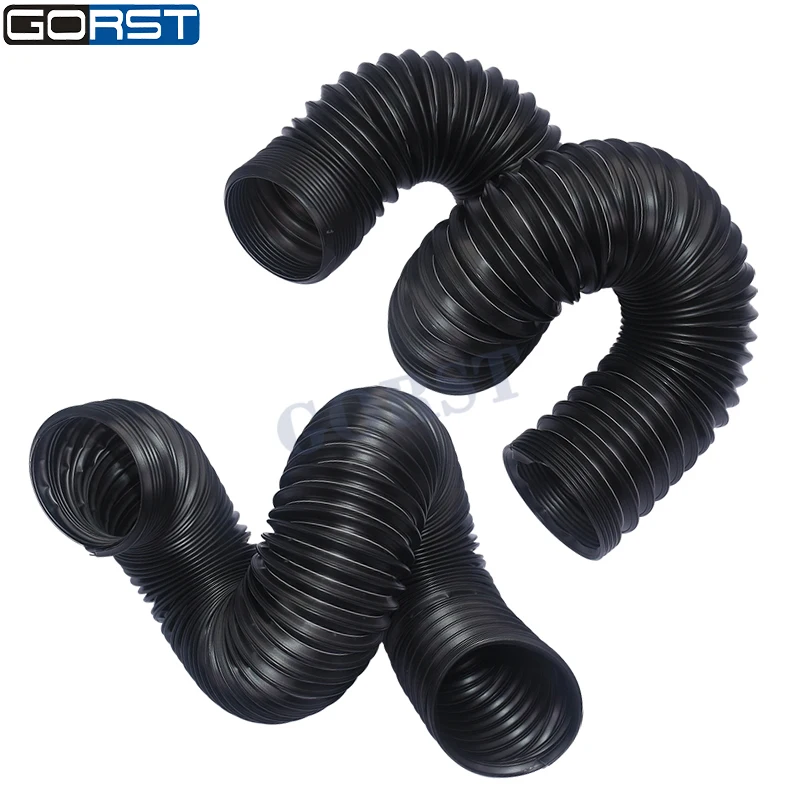 63mm/76mm Engine Air Intake Hose Adjustable Tube for Universal Vehicles Car Auto Part
