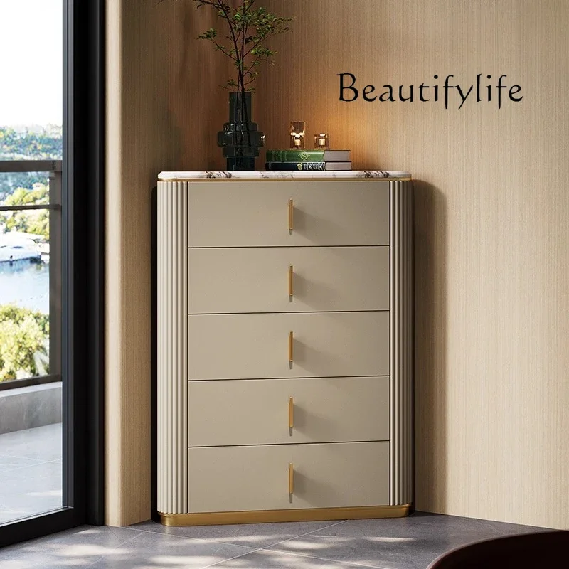 

BX Light Luxury Italian Modern Fashion Customization Advanced Corner Clothing Storage Designer