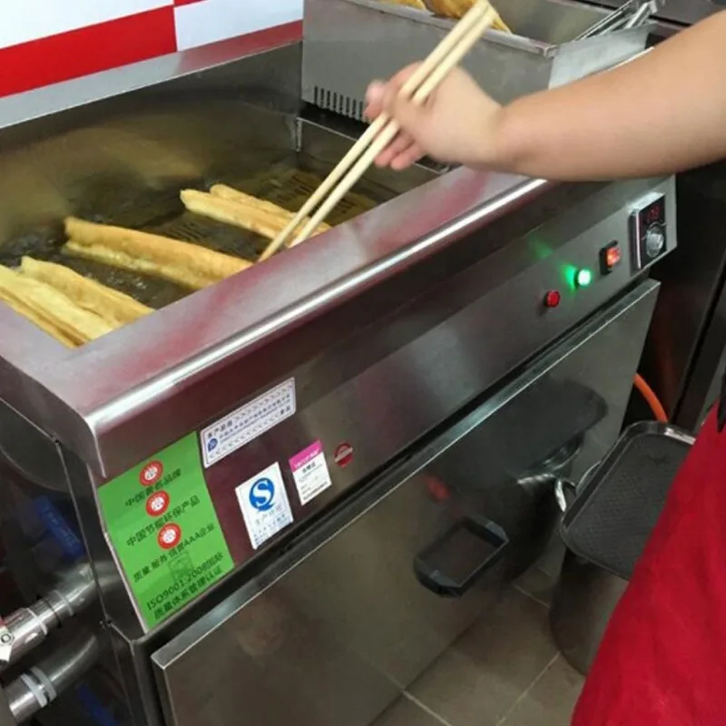 Industrial smokeless oil-water separation electric fryer