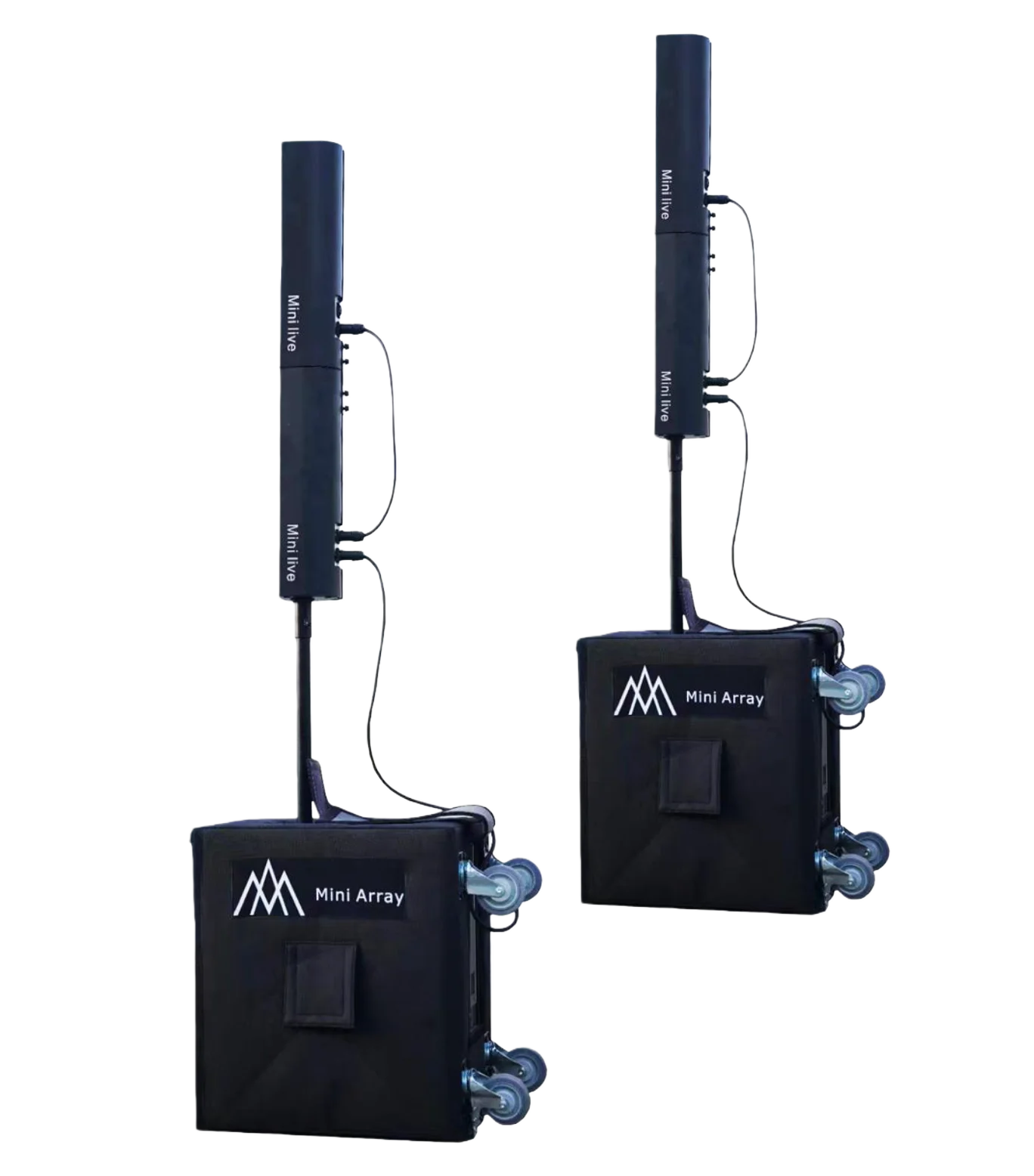PA Loudspeaker System AES 700W Professional Multifunction Audio Active Column Array DSP Digital Amplifier Mini Live Speaker
