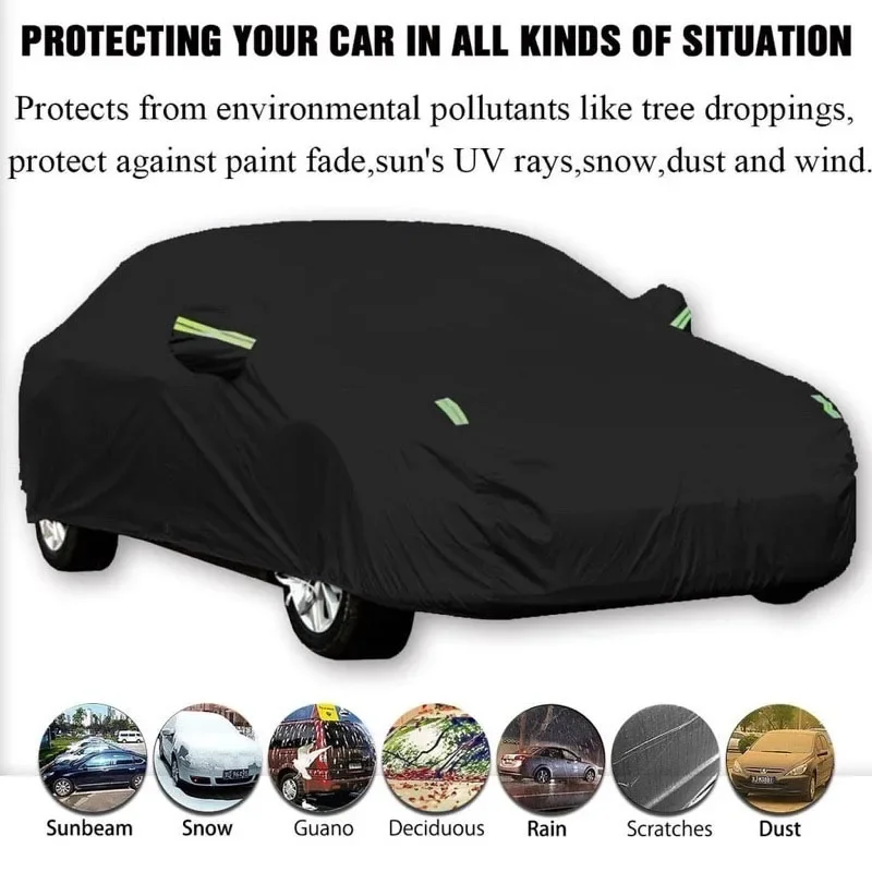Auto Exterior Sun-Snow Protective Car Cover For Audi Q3 8U F3 FJ Waterproof Dustproof Anti-UV Outdoor Cover