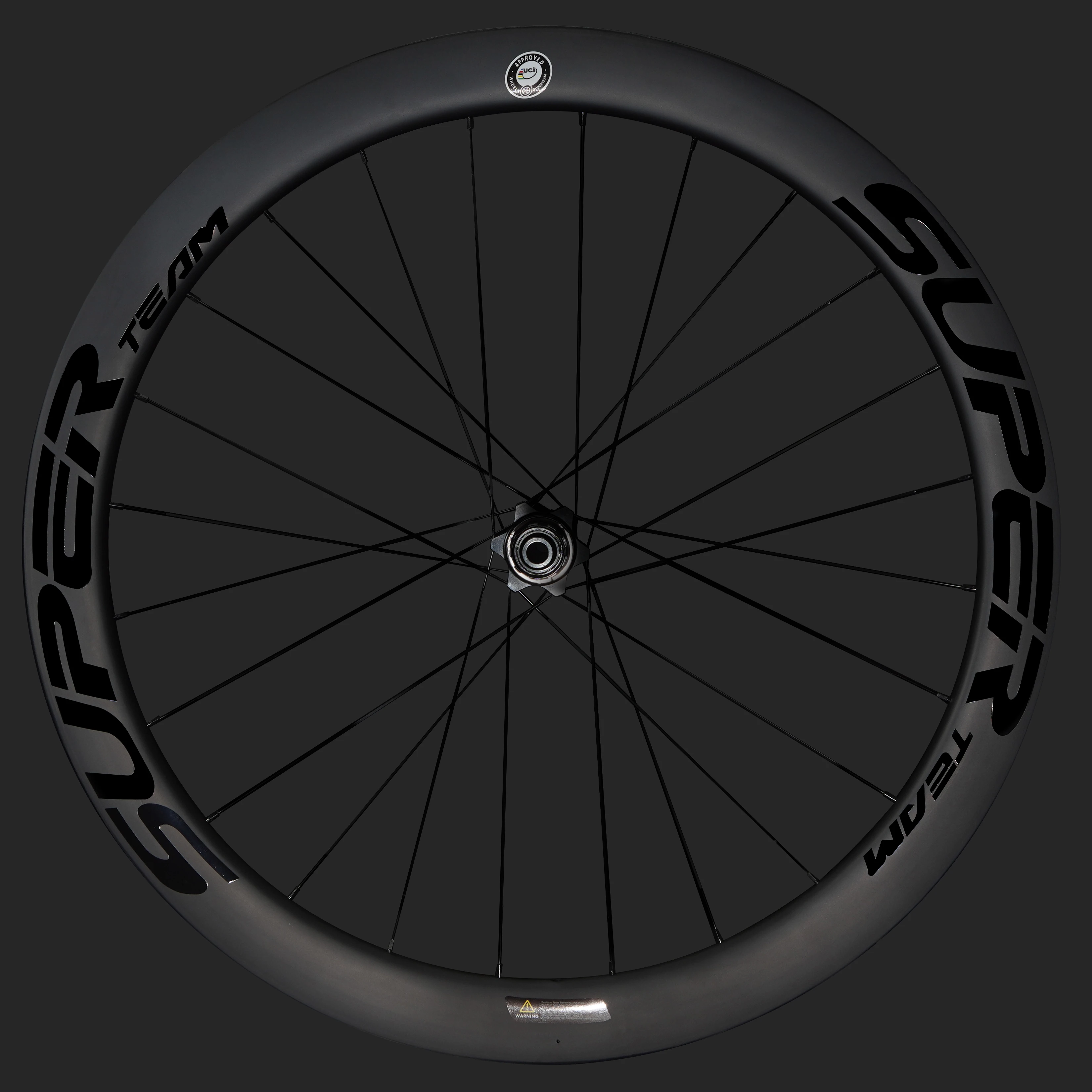 SUPERTEAM-Cabon Fiber Wheel 700C Road Disc Brake Single Wheel 1pcs ONLY